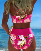 Perla Originals| Bikini à motif floral contrasté