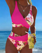 Perla Originals| Bikini à motif floral contrasté