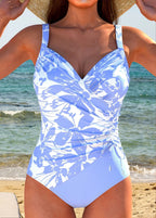Selene Originals | Maillot de bain de luxe dos nageur imprimé multicolore