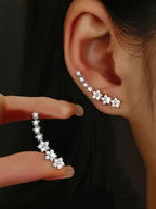 Boucles d'oreilles florales éternelles