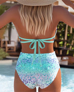 Coral Originals | Bikini taille haute chic