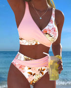Perla Originals| Bikini à motif floral contrasté