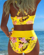 Perla Originals| Bikini à motif floral contrasté