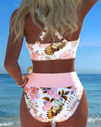 Perla Originals| Bikini à motif floral contrasté
