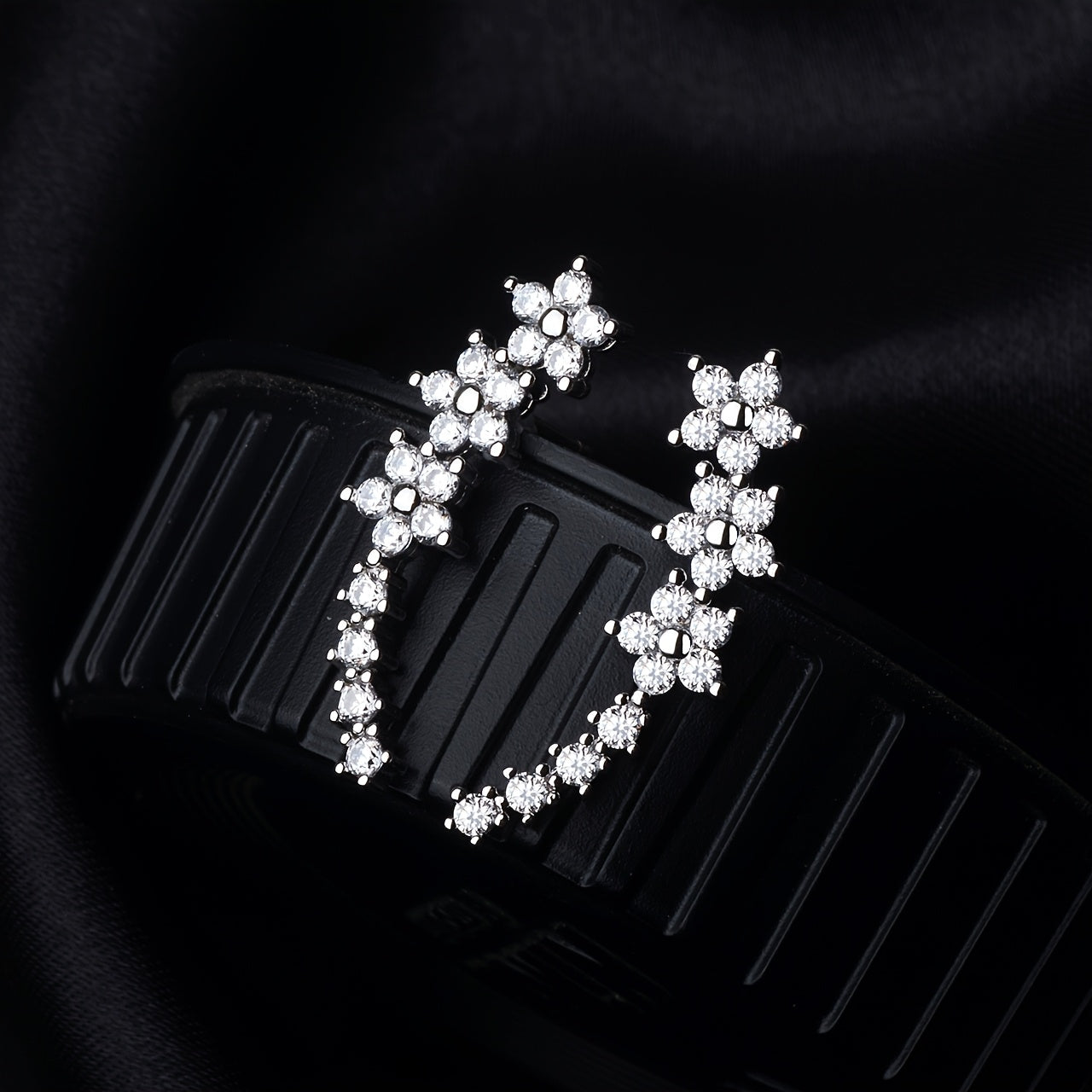 Pendientes florales eternos