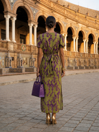 Vestido Maxi Floral con Caída Fluida
