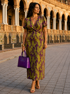 Vestido Maxi Floral con Caída Fluida