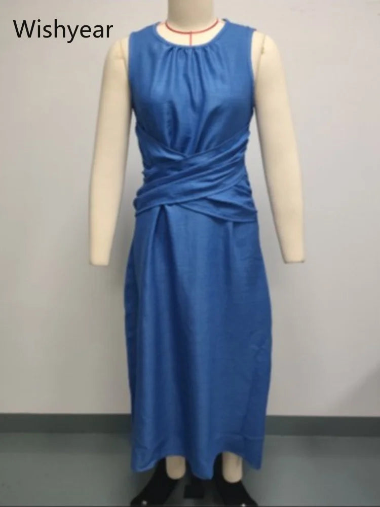 OLIVIA | VESTIDO CON CINTURA CRUZADA