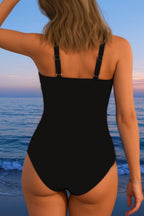 Selene Originals | Maillot de bain de luxe dos nageur imprimé multicolore