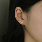 Boucles d'oreilles florales éternelles