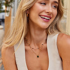 Collar de varias vueltas con gemas